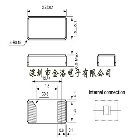 CITIZEN晶振,石英晶体,CM315D晶振