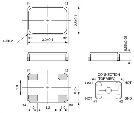 CX3225SB CX3225SA 3225