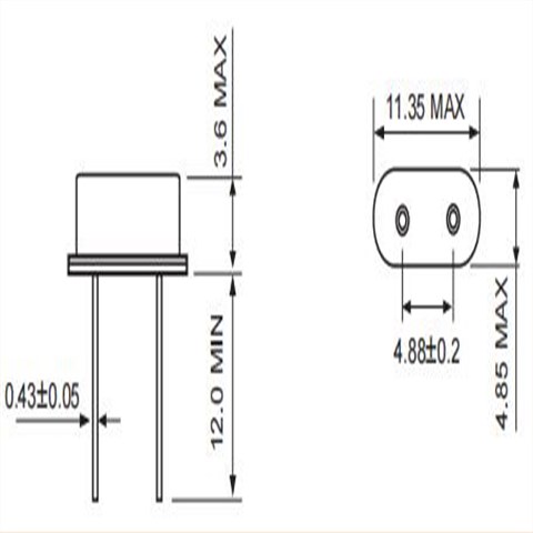 Fortiming品牌,HC49S-13M8240-1E030C-18,6G通讯设备晶振