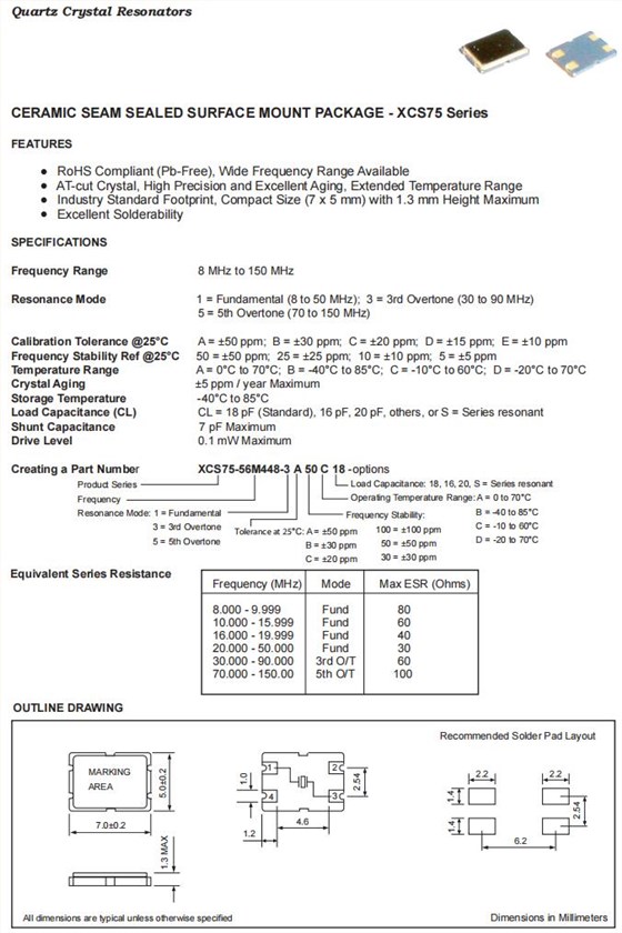 XCS75-1