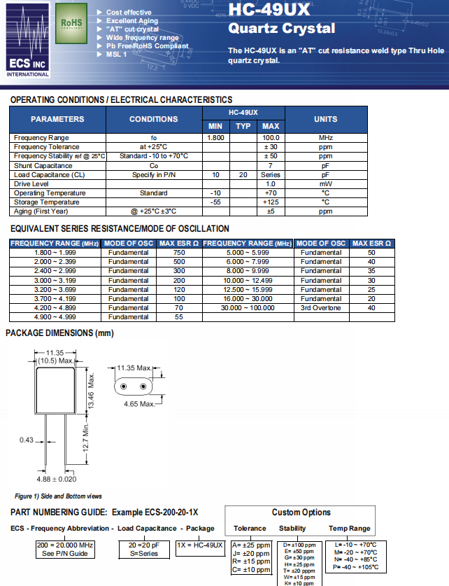 HC-49UX